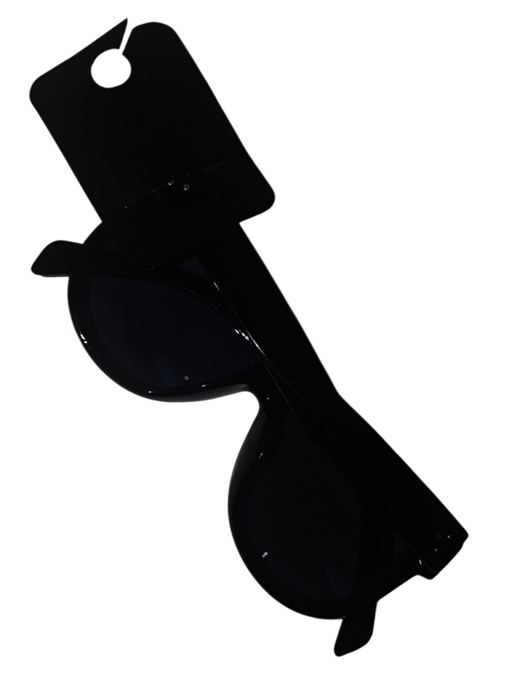 NWT New York & Company Black W/ Blue Tone Lens 100% UV Protection Sunglasses - Picture 2 of 2